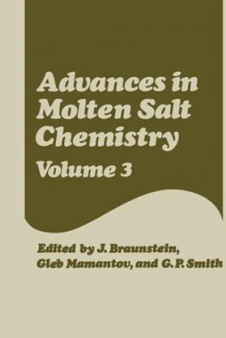 Könyv Advances in Molten Salt Chemistry J. Braunstein