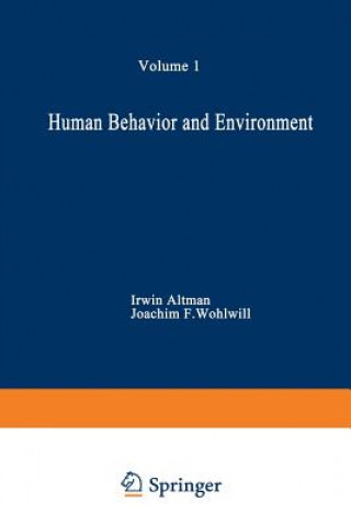 Kniha Human Behavior and Environment Irwin Altman