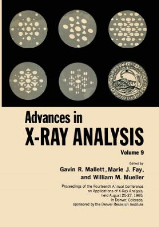 Książka Advances in X-Ray Analysis Gavin R. Mallett