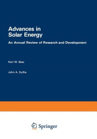 Carte Advances in Solar Energy Karl W. Boer