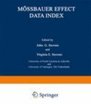 Carte Moessbauer Effect Data Index John G. Stevens