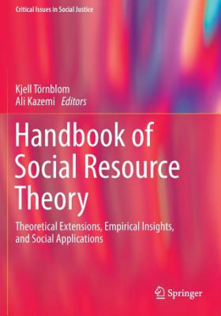 Książka Handbook of Social Resource Theory Kjell Törnblom