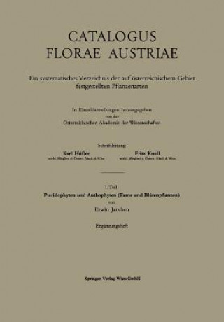 Książka Pteridophyten Und Anthophyten (Farne Und Bl tenpflanzen) Erwin Janchen