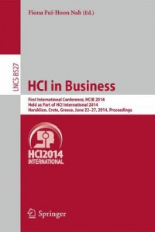 Kniha HCI in Business Fiona Fui-Hoon Nah