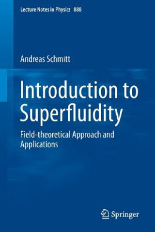 Kniha Introduction to Superfluidity Andreas Schmitt