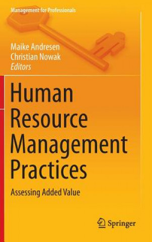 Kniha Human Resource Management Practices Maike Andresen