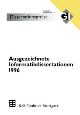 Kniha Ausgezeichnete Informatikdissertationen 1996 Wolfgang Bibel