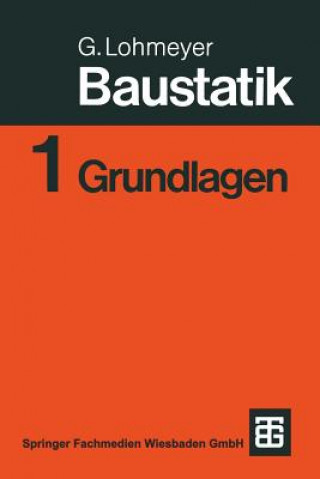 Könyv Baustatik Gottfried C O Lohmeyer