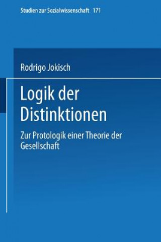 Buch Logik Der Distinktionen Rodrigo Jokisch