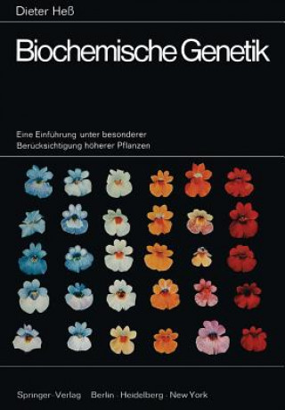 Kniha Biochemische Genetik Dieter Heß