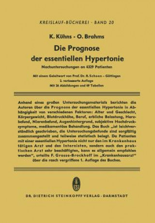 Kniha Die Prognose Der Essentiellen Hypertonie Klaus Kühns