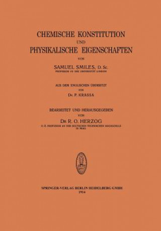 Carte Chemische Konstitution Und Physikalische Eigenschaften Samuel Smiles