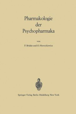 Kniha Pharmakologie Der Psychopharmaka Franz von Brücke