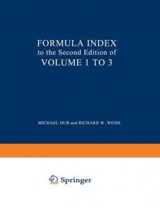 Libro Formula Index to the Second Edition of Volume I to III Michael Dub