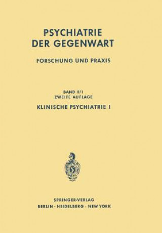 Книга Klinische Psychiatrie I P. Berner