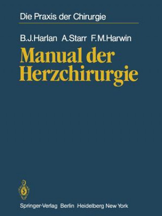 Kniha Manual Der Herzchirurgie B.J. Harlan