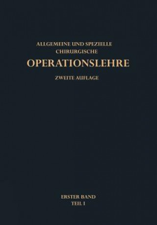 Książka Allgemeine Operationslehre G. Hegemann