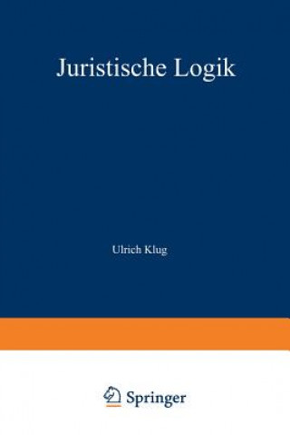 Kniha Juristische Logik Ulrich Klug