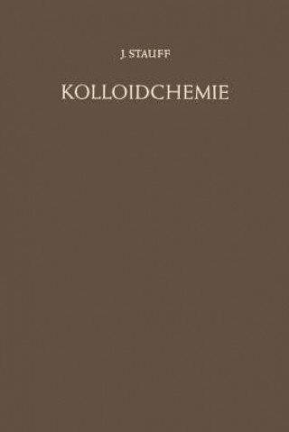 Kniha Kolloidchemie Joachim Stauff