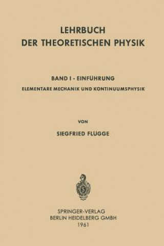 Knjiga Lehrbuch der Theoretischen Physik Siegfried Flügge