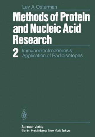 Buch Methods of Protein and Nucleic Acid Research L.A. Osterman