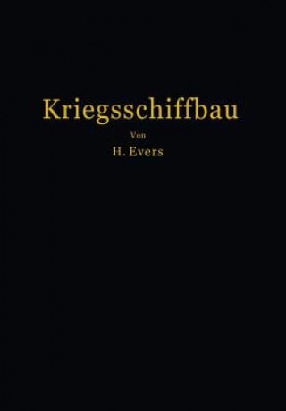Knjiga Kriegsschiffbau H. Evers