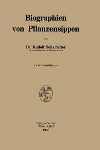 Book Biographien Von Pflanzensippen Rudolf Scharfetter