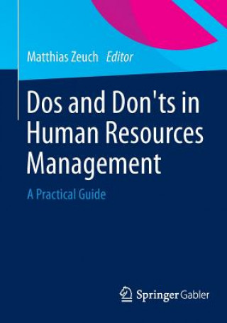 Carte Dos and Don'ts in Human Resources Management Matthias Zeuch