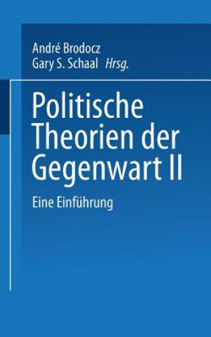 Książka Politische Theorien Der Gegenwart II André Brodocz