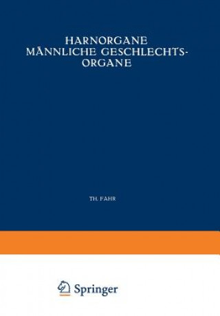 Könyv Harnorgane Mannliche Geschlechtsorgane Th. Fahr