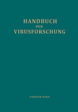 Könyv Handbuch der Virusforschung Robert Doerr