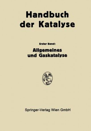 Книга Allgemeines Und Gaskatalyse G. -M. Schwab