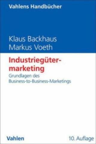 Könyv Industriegütermarketing Klaus Backhaus