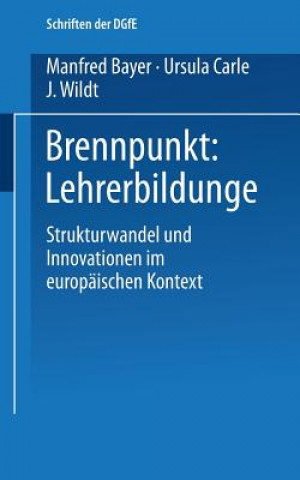 Knjiga Brennpunkt: Lehrerbildung Manfred Bayer