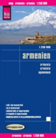 Tiskovina Reise Know-How Landkarte Armenien / Armenia / Arménie Reise Know-How Verlag
