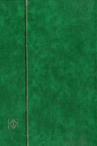 Kniha Einsteckbuch DIN A4, 16 weiße Seiten, grün 