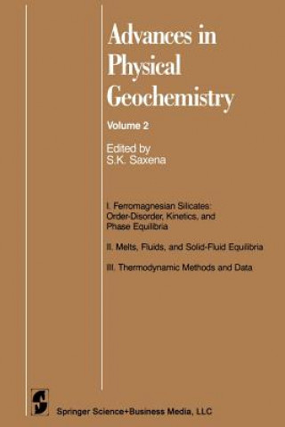 Książka Advances in Physical Geochemistry Surendra K. Saxena