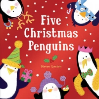 Книга Five Christmas Penguins Steven Lenton