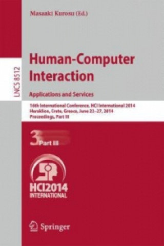 Könyv Human-Computer Interaction. Applications and Services Masaaki Kurosu