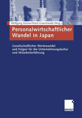 Livro Personalwirtschaftlicher Wandel in Japan Wolfgang Dorow