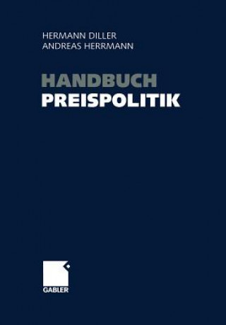 Kniha Handbuch Preispolitik Hermann Diller