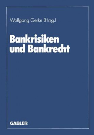 Könyv Bankrisiken Und Bankrecht Wolfgang Gerke