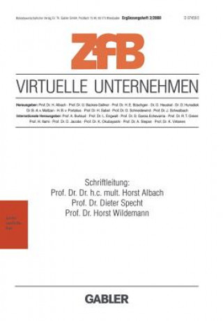 Knjiga Virtuelle Unternehmen Horst Albach
