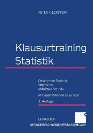 Buch Klausurtraining Statistik Peter P. Eckstein