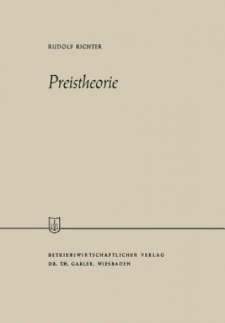 Βιβλίο Preistheorie Rudolf Richter