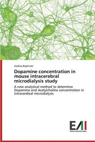 Kniha Dopamine Concentration in Mouse Intracerebral Microdialysis Study Andrea Bighinati