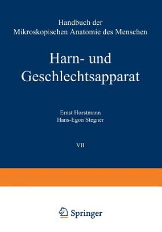 Książka Harn- Und Geschlechtsapparat Ernst Horstmann