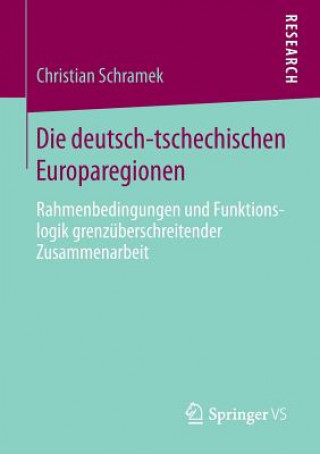 Carte Die Deutsch-Tschechischen Europaregionen Christian Schramek