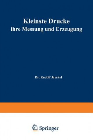 Carte Kleinste Drucke ihre Messung und Erzeugung R. Jaeckel