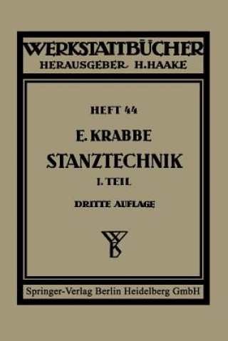 Βιβλίο Schnittechnik Erich Krabbe